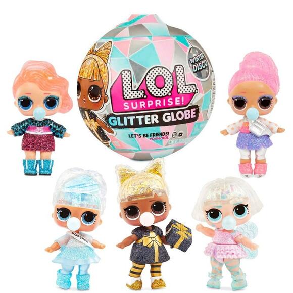 L.O.L. Surprise! Other - Lot of 10 LOL Surprise Glitter Globes Winter Disco